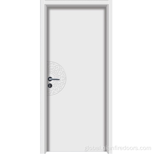Fire Door BS en solid core security front wood doors Manufactory